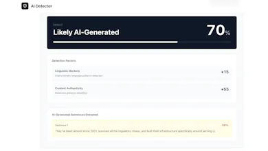 AI Detector gallery image