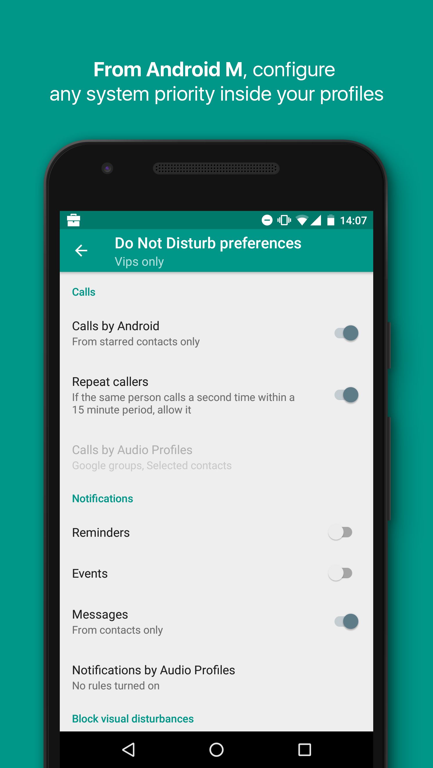 Audio Profiles - Sound Manager gallery image