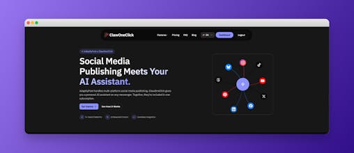 ClawOneClick X AdaptlyPost gallery image