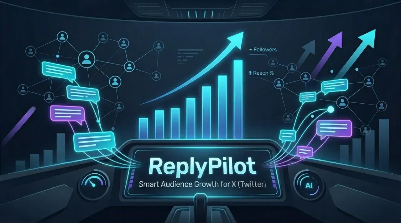 ReplyPilot 제품 배너
