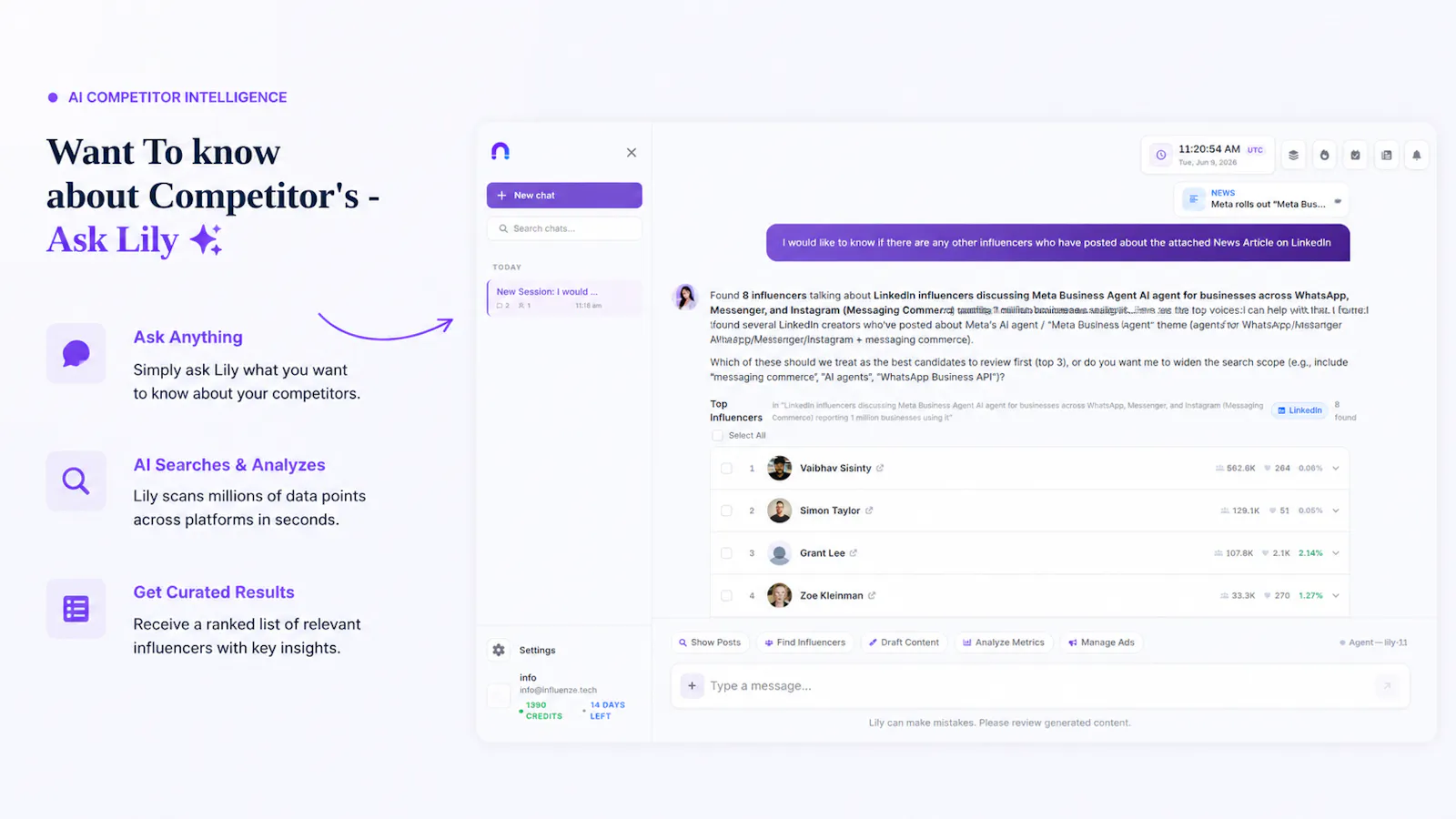 InfluenzeAI screenshot 3