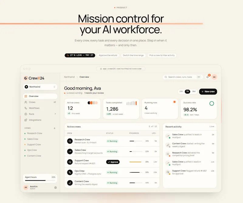 CrewX24 screenshot 6