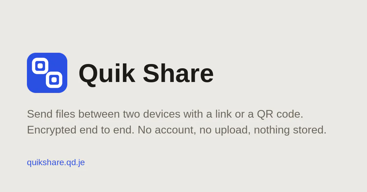 Quik Share gallery image