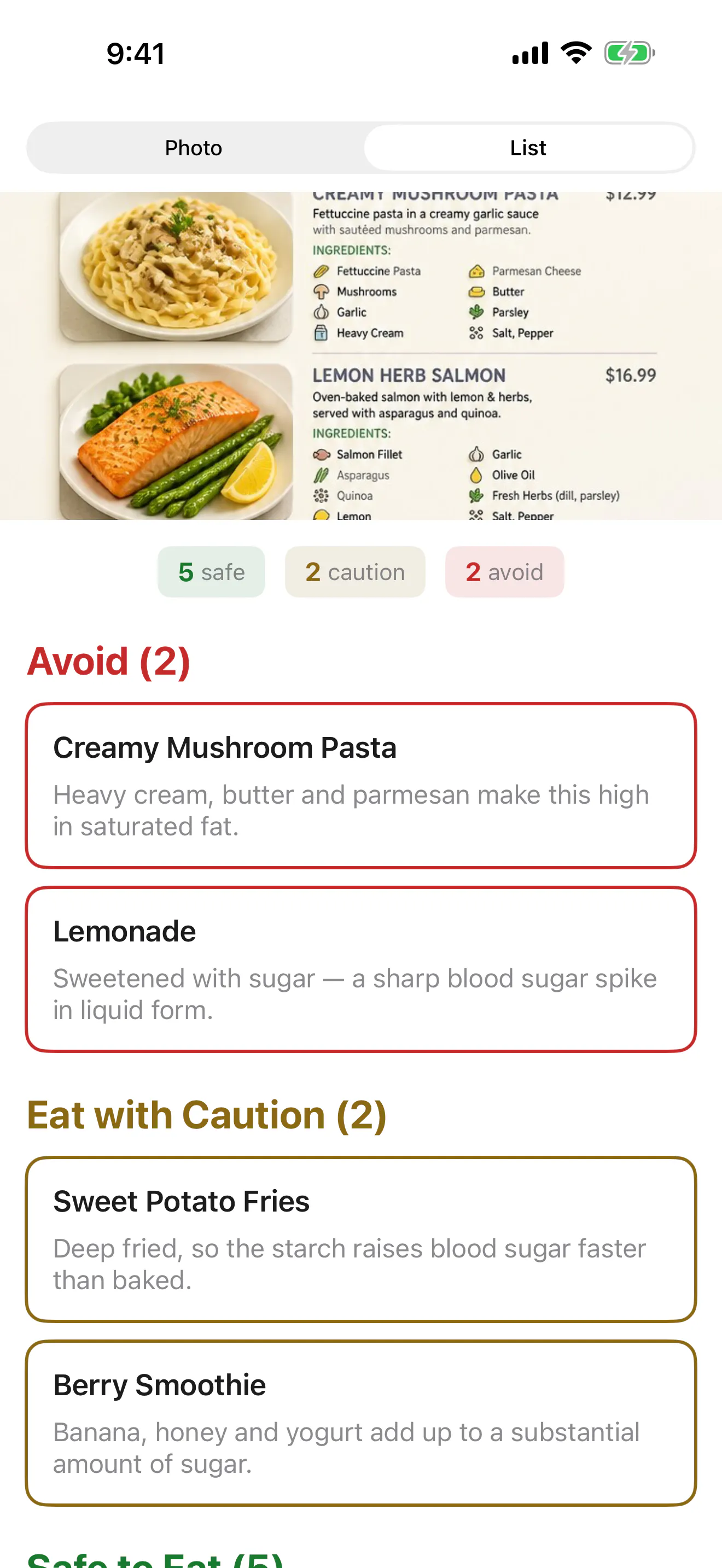 MenuCheck gallery image