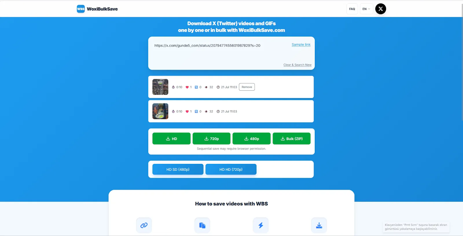 WoxiBulkSave screenshot 2