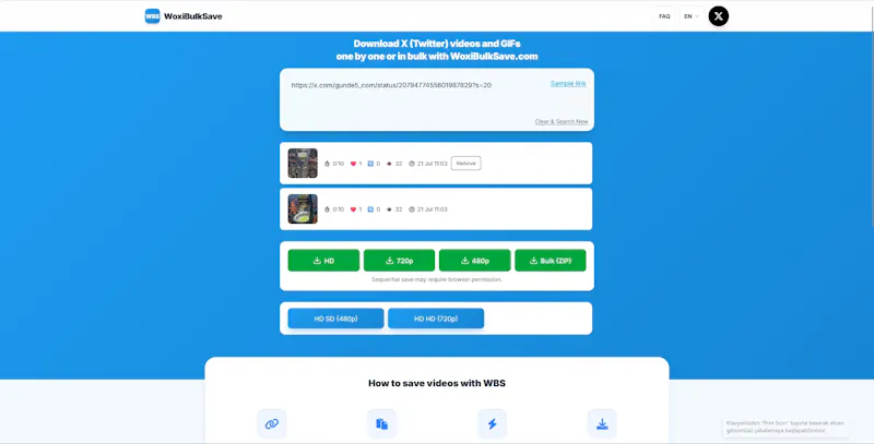 WoxiBulkSave screenshot 2