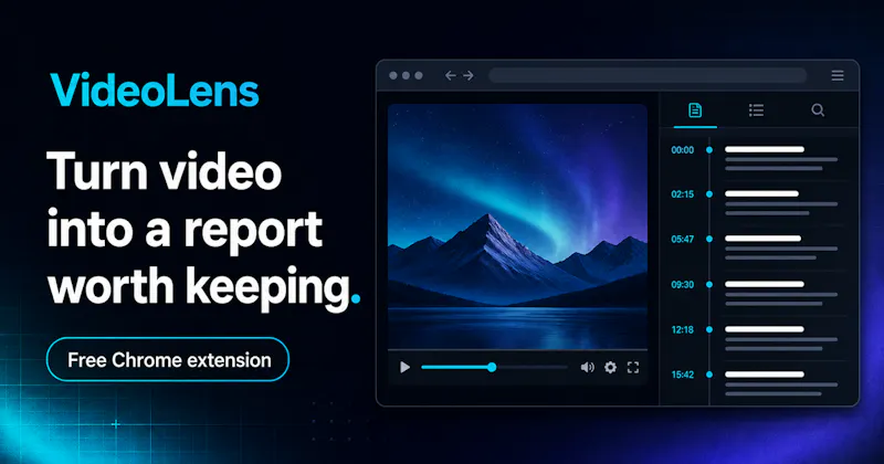 VideoLens screenshot 1
