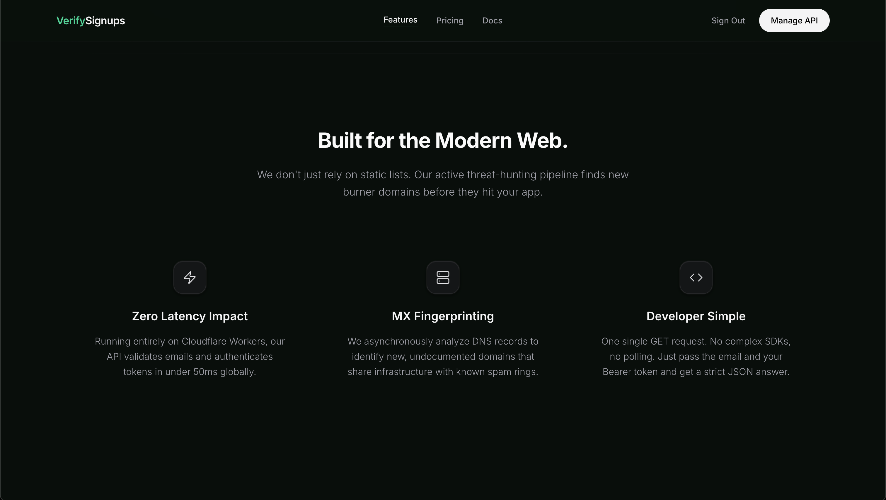 VerifySignups gallery image