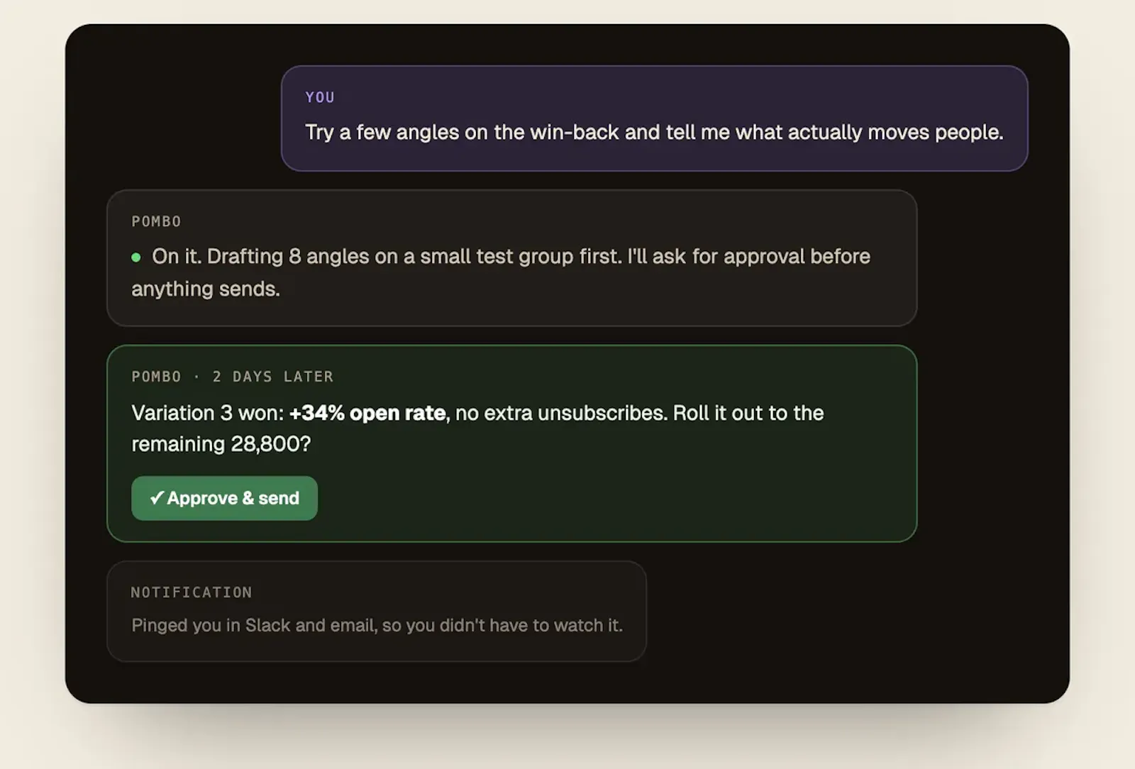 Pombo screenshot 1