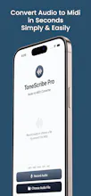 ToneScribe Pro — Audio to MIDI on iPhone gallery image