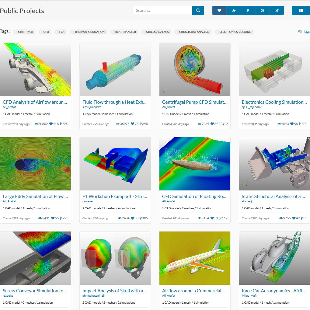 SimScale gallery image