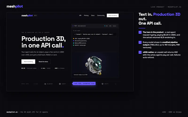 MeshPilot screenshot 1