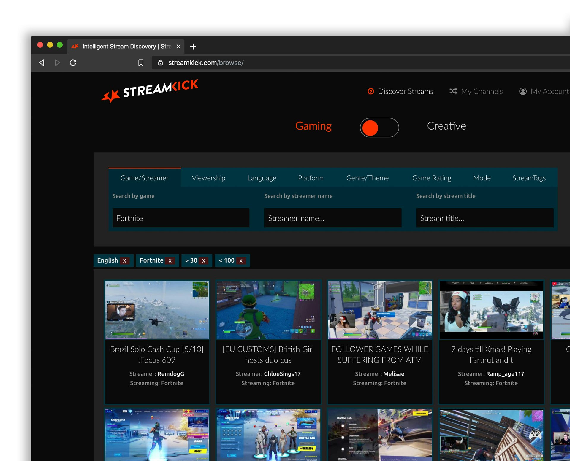 StreamKick gallery image