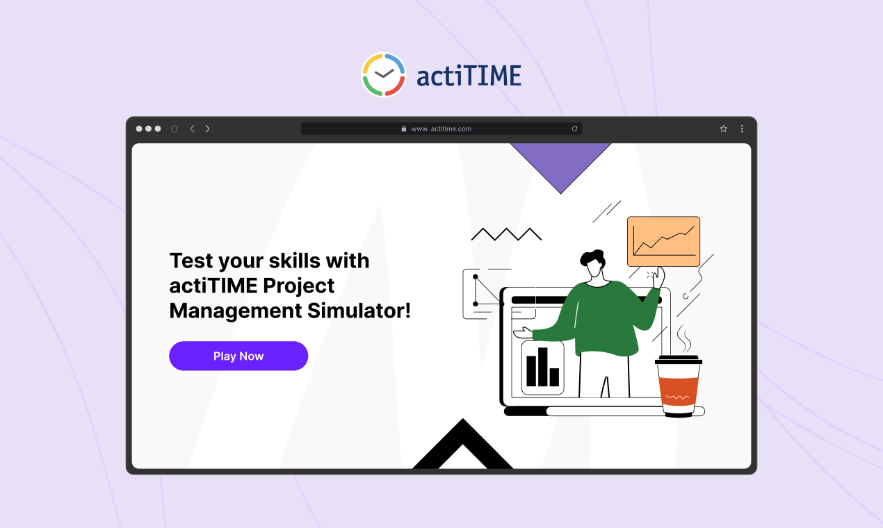 Projektmanagement -Simulator media 1