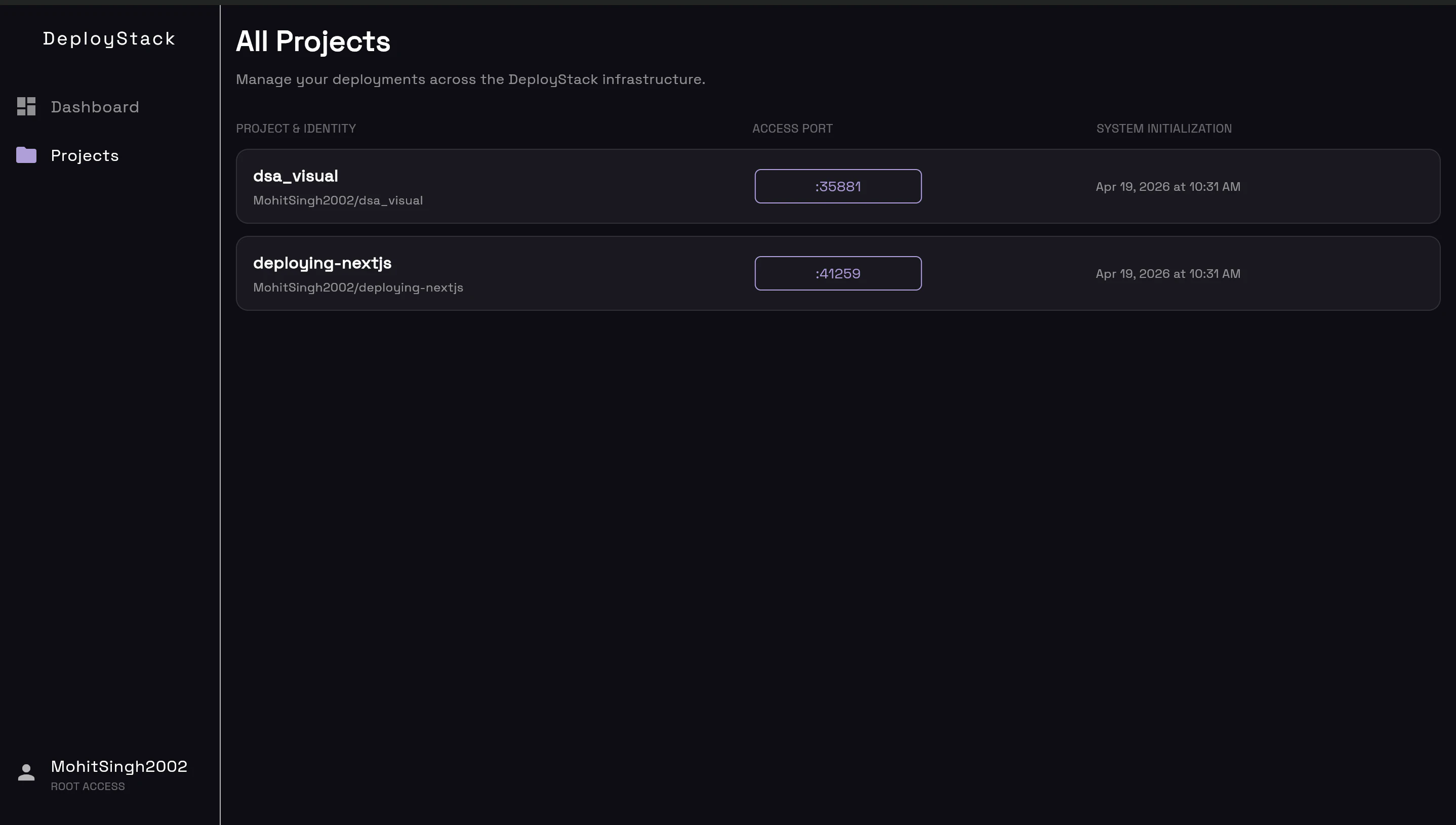 DeployStack screenshot 5
