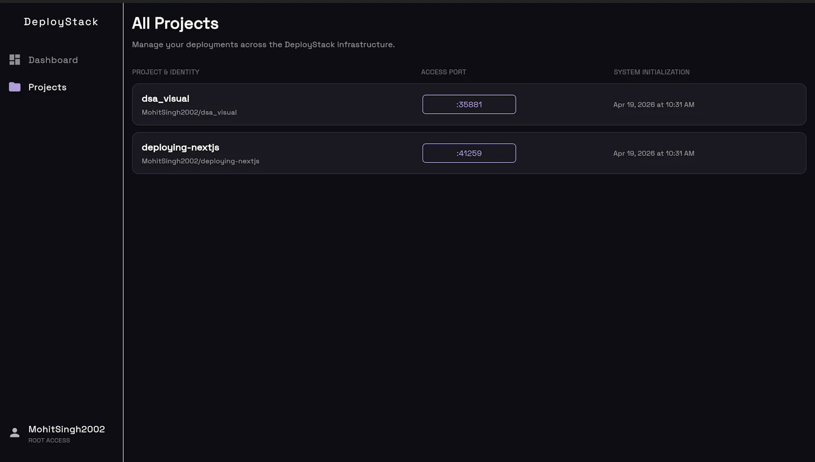 DeployStack screenshot 5