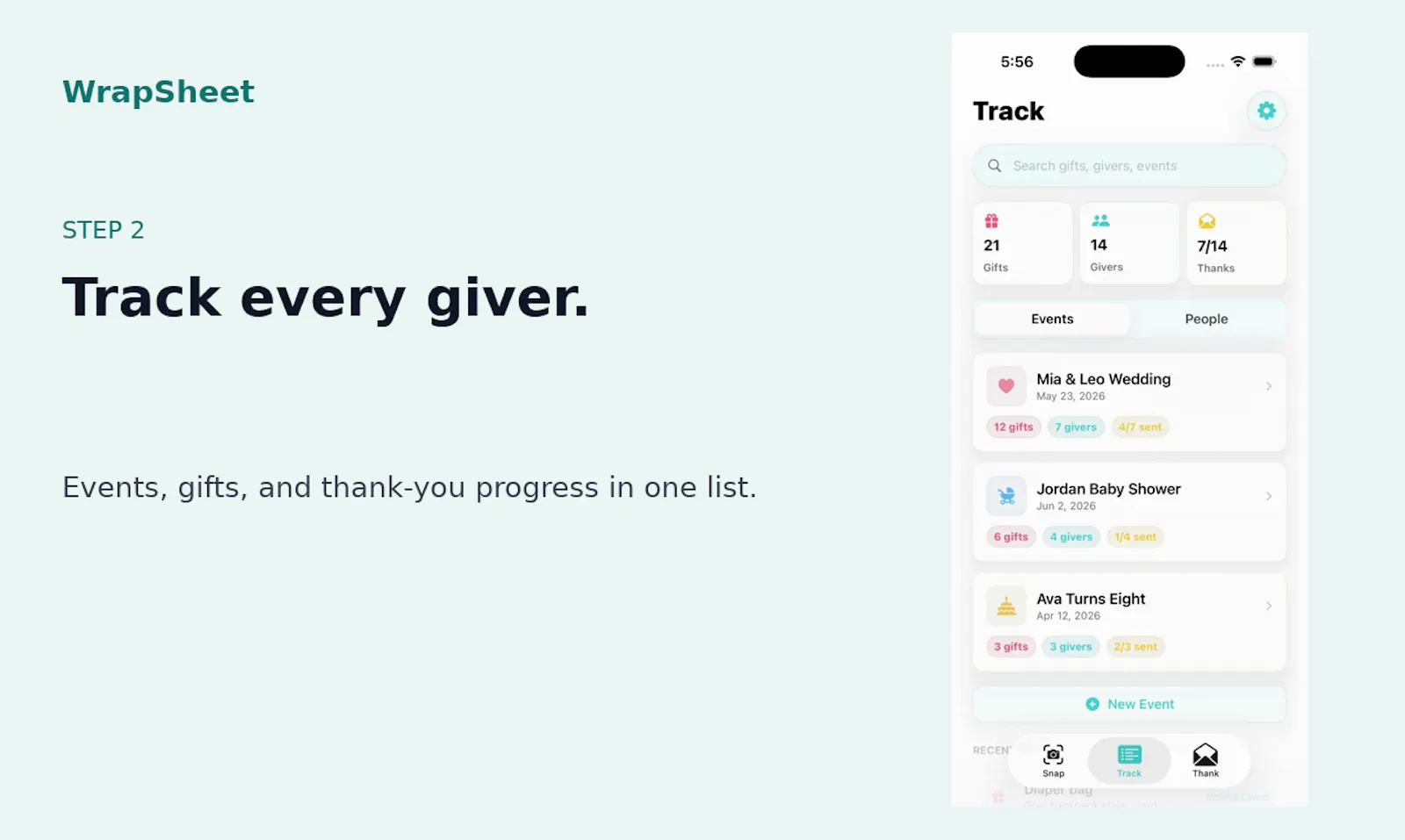 WrapSheet screenshot 3