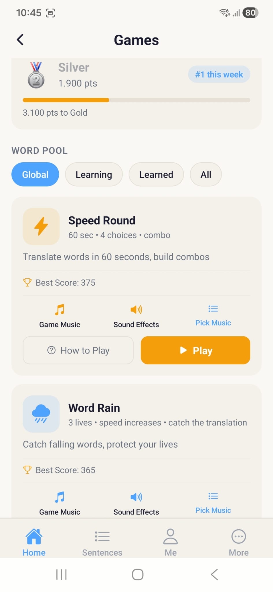 Parlio —Turn your sentences into lang. gallery image