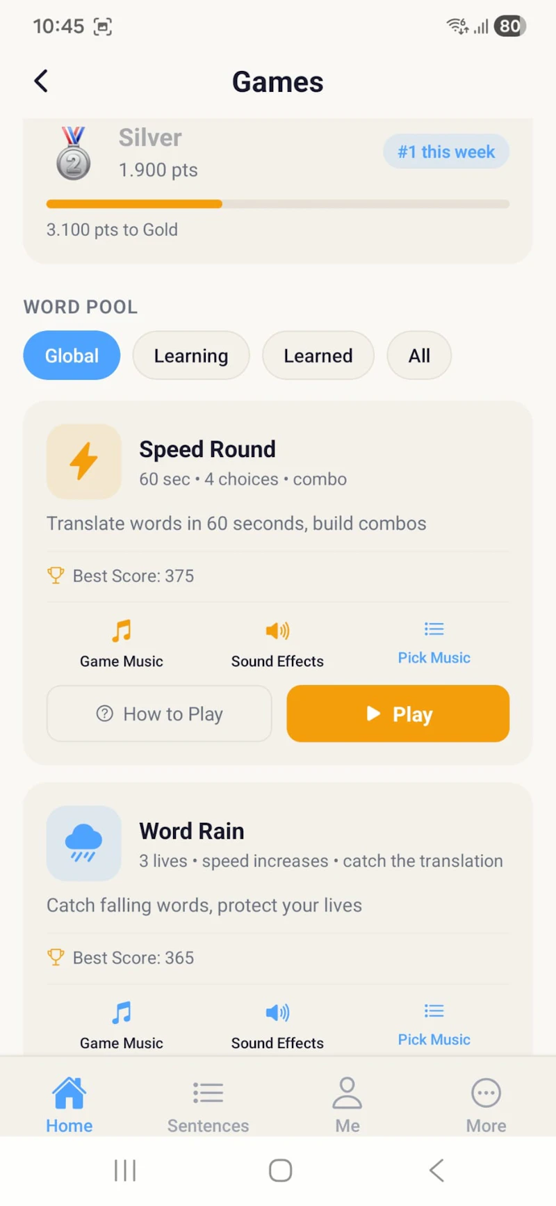 Parlio —Turn your sentences into lang. screenshot 5