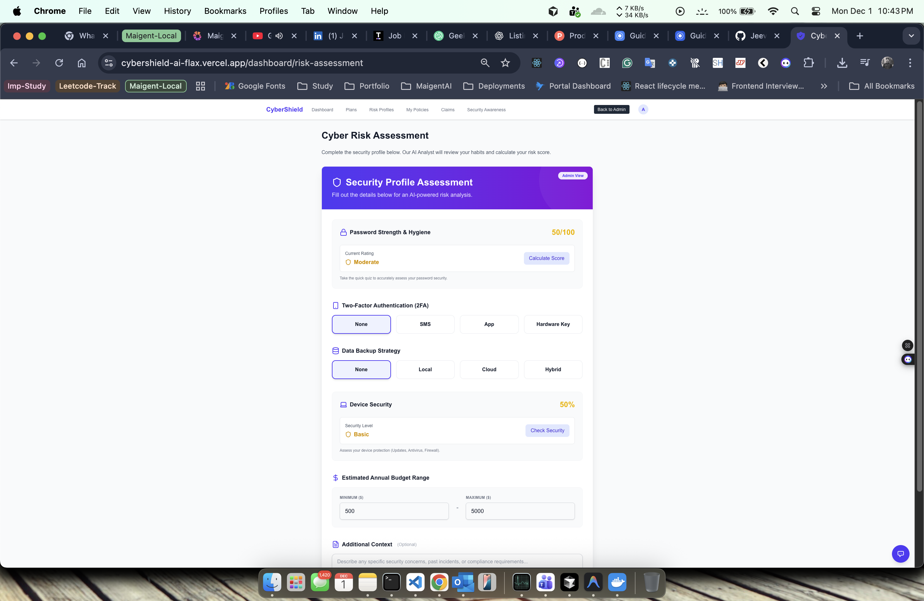 CyberShield - Screenshot 5 showing product features and functionality