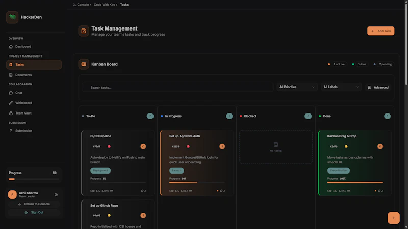 hackerDen screenshot 3