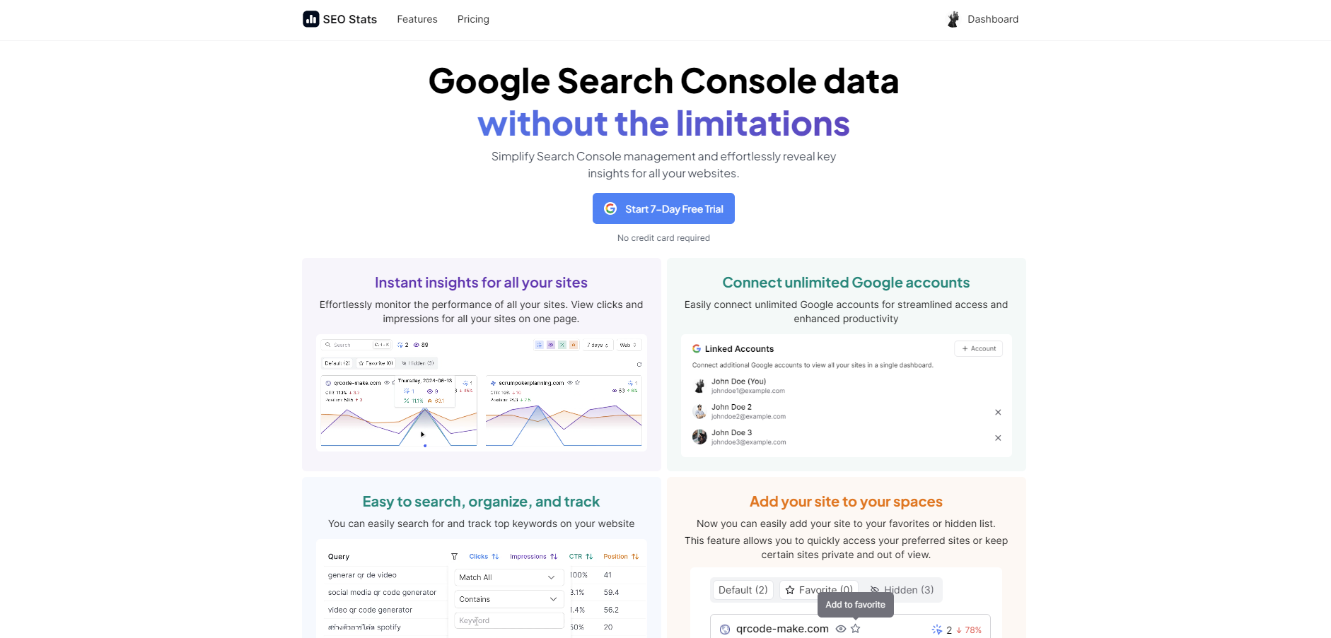 startuptile SEO Stats-All your Google Search Console data in a single dashboard