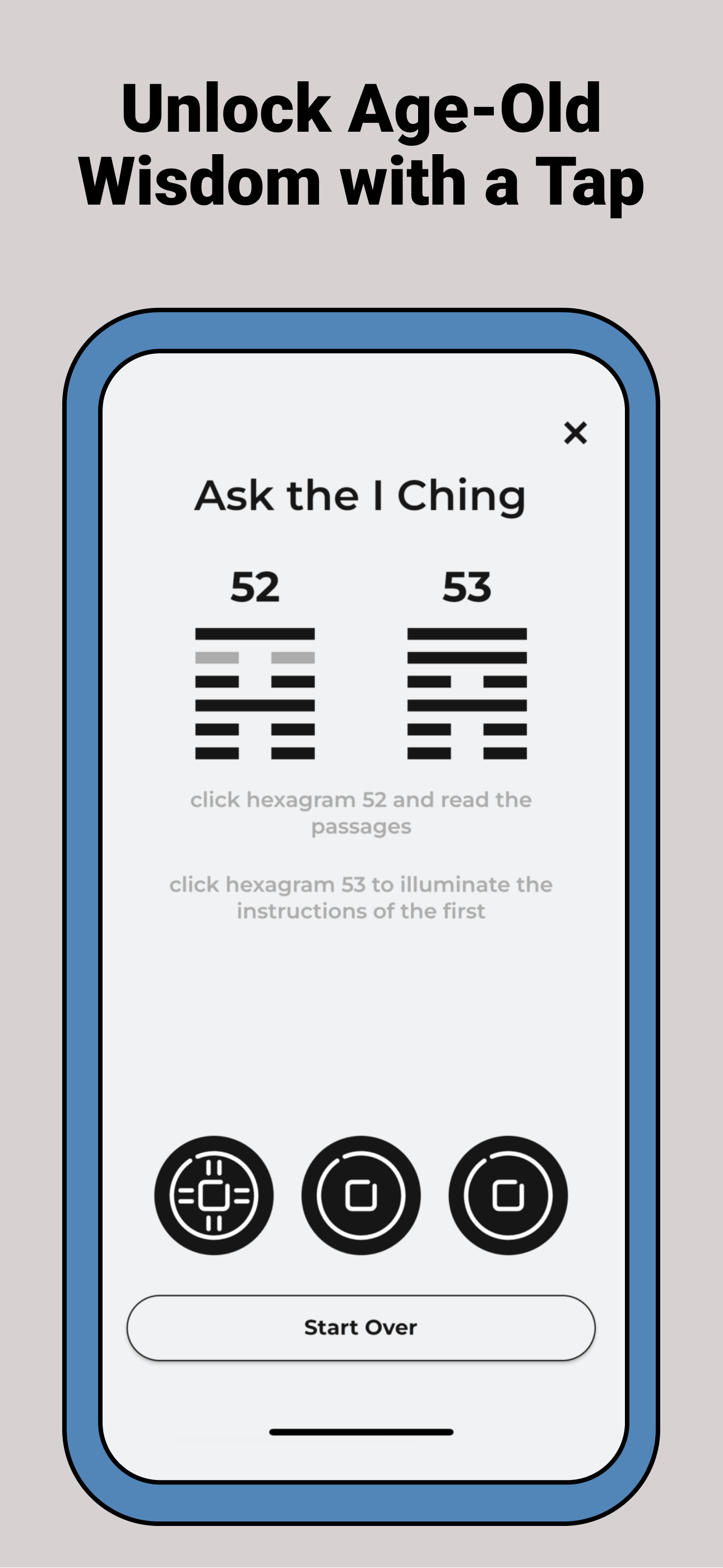 Média Application Ai Ching 3