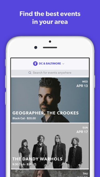 Ticketfly for iOS gallery image