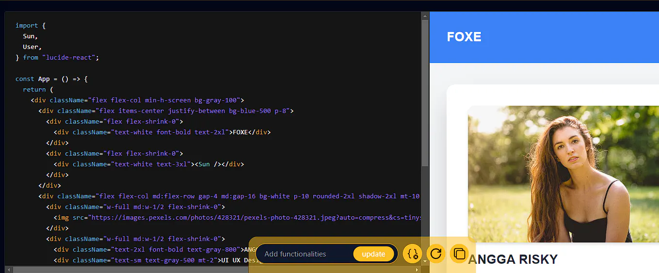 ImgToCode gallery image