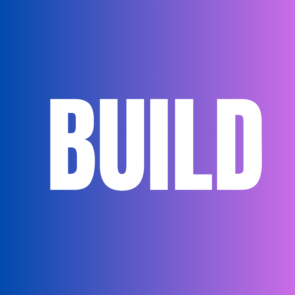 BUILD - Product Hunt launch logo