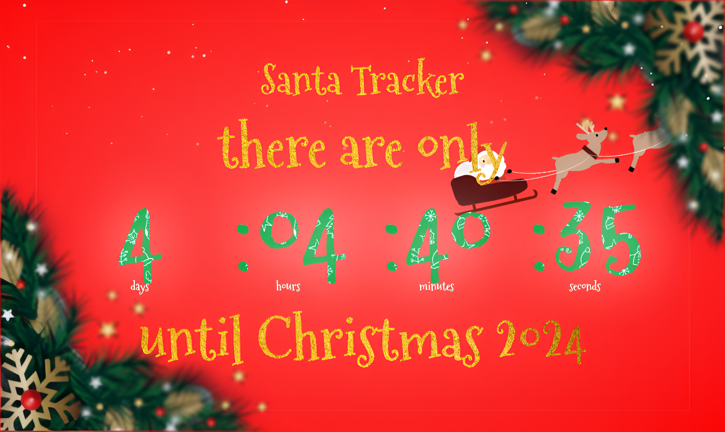 Noel Baba Tracker: Christmas Geri Sayım Live media 2