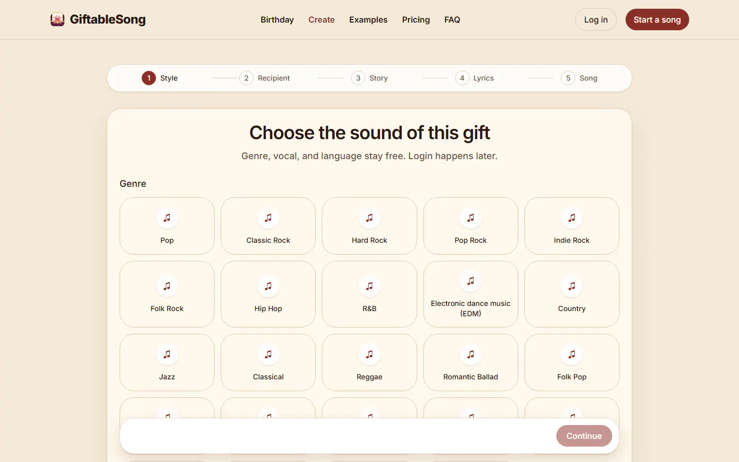 GiftableSong gallery image