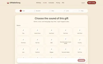 GiftableSong gallery image