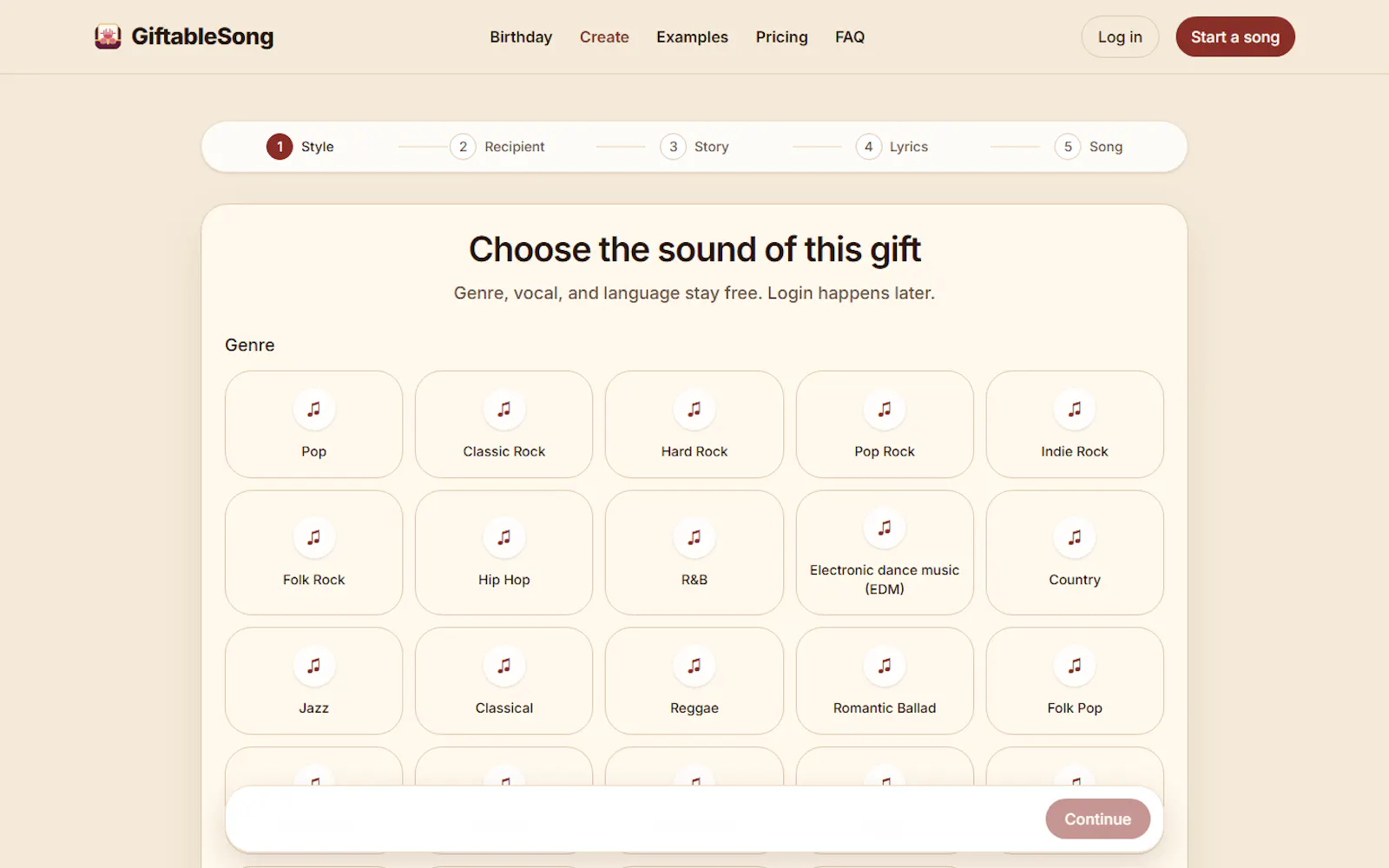 GiftableSong screenshot 2