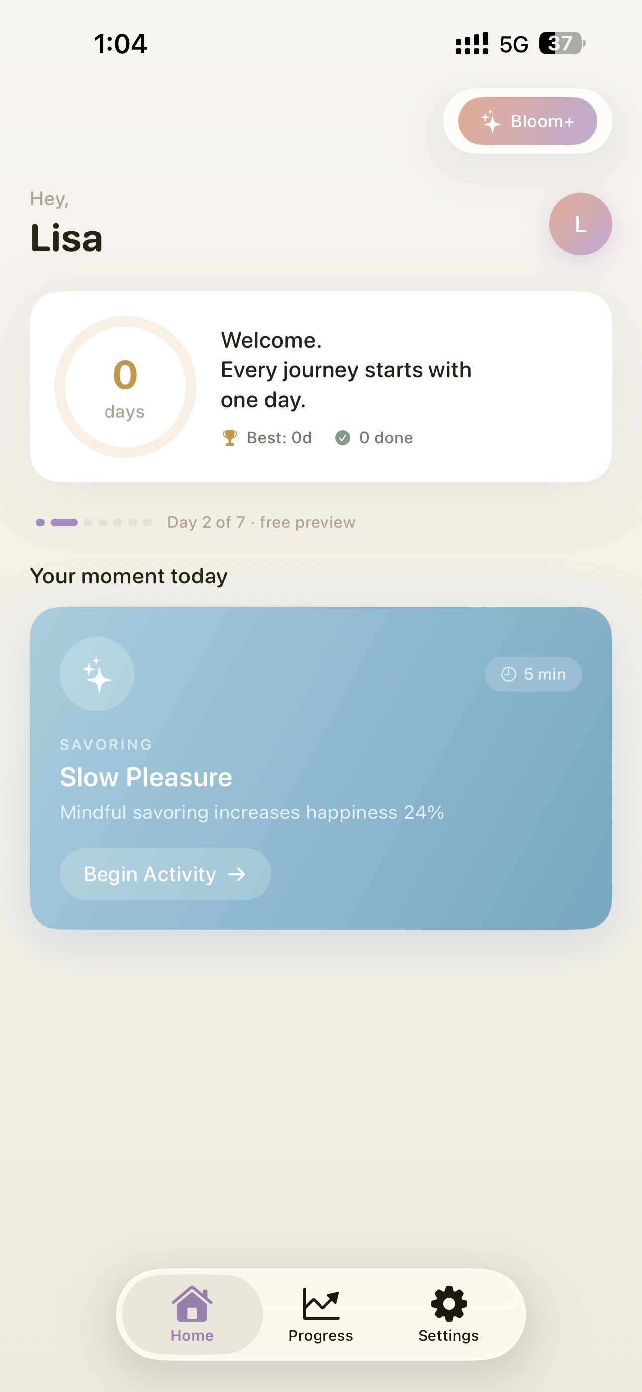 Bloom: Daily Happiness Coach gallery image