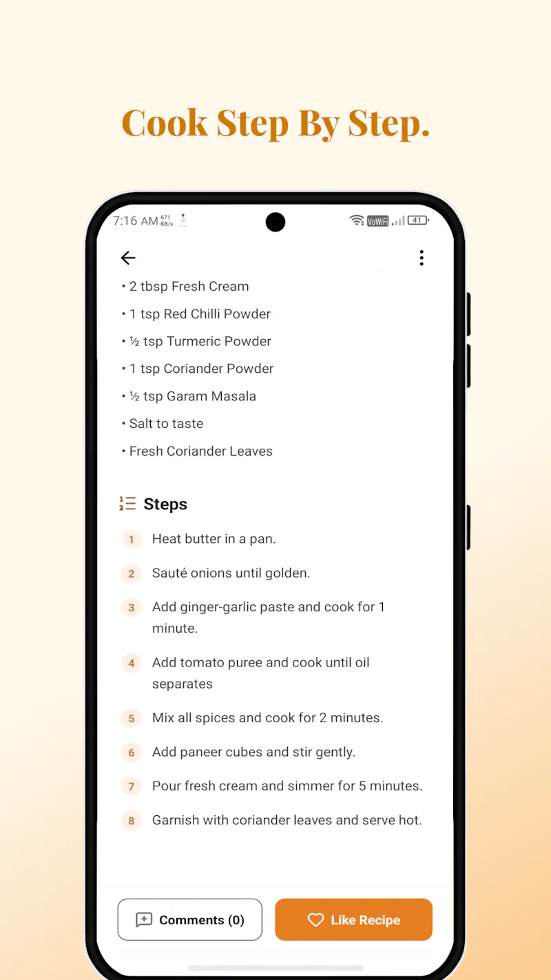 Cook Crafter: Recipe Community screenshot 6