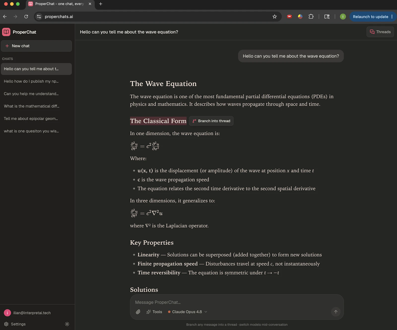 ProperChat screenshot 4