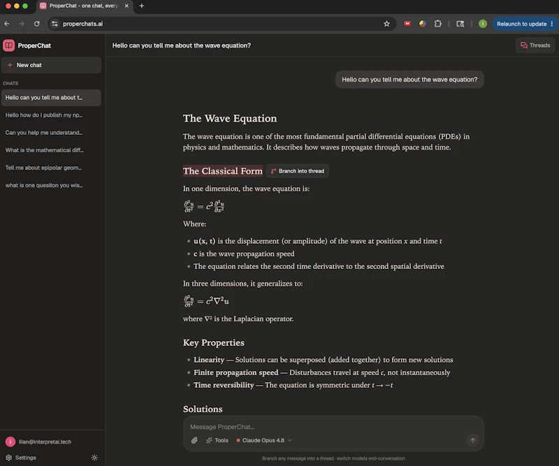 ProperChat screenshot 4