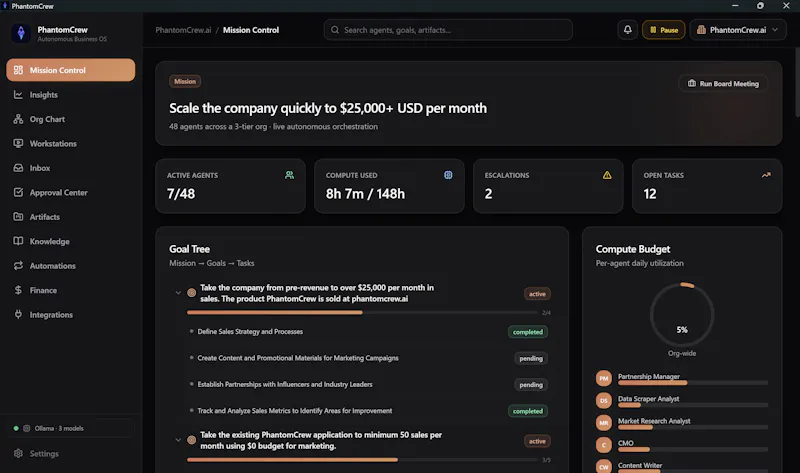 PhantomCrew screenshot 3