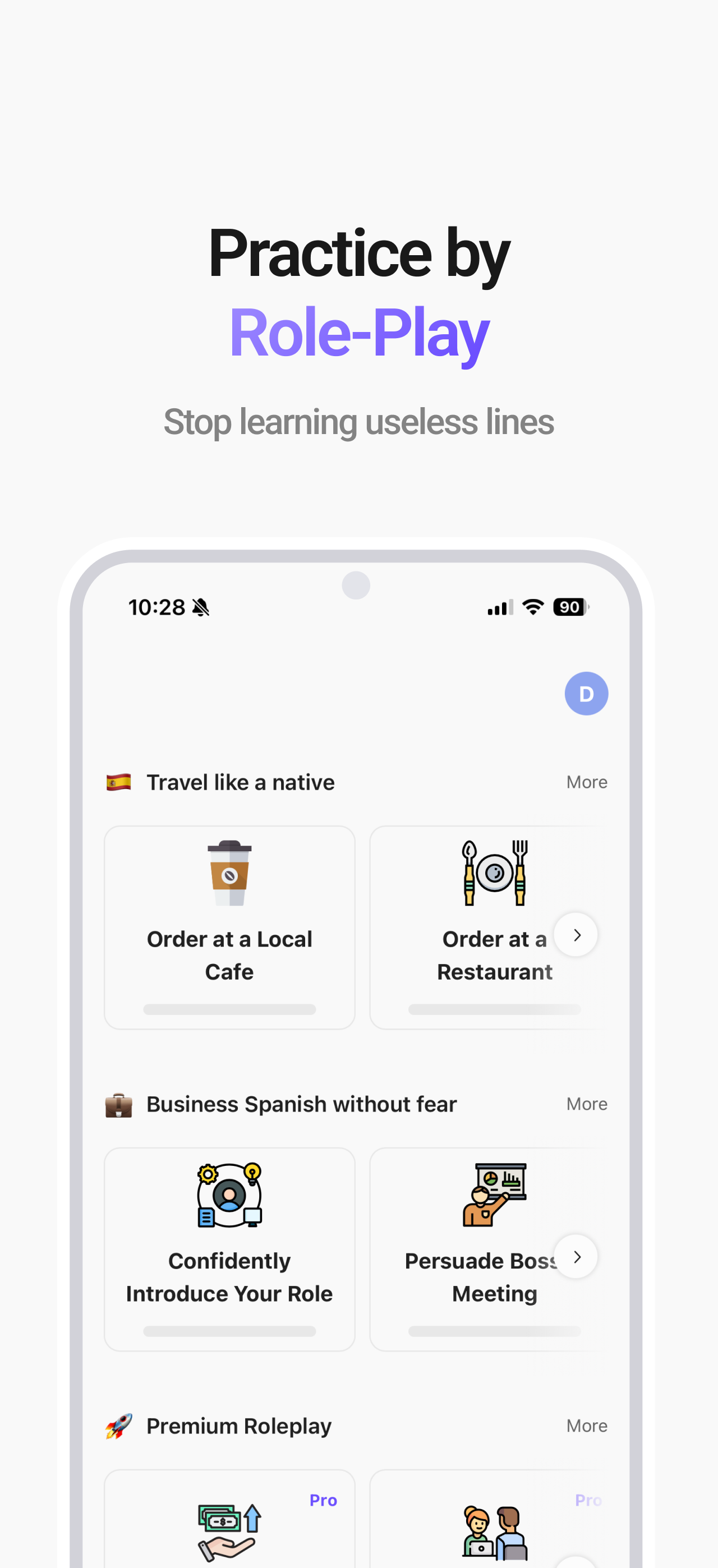 LangTwo - Screenshot 2 showing product features and functionality