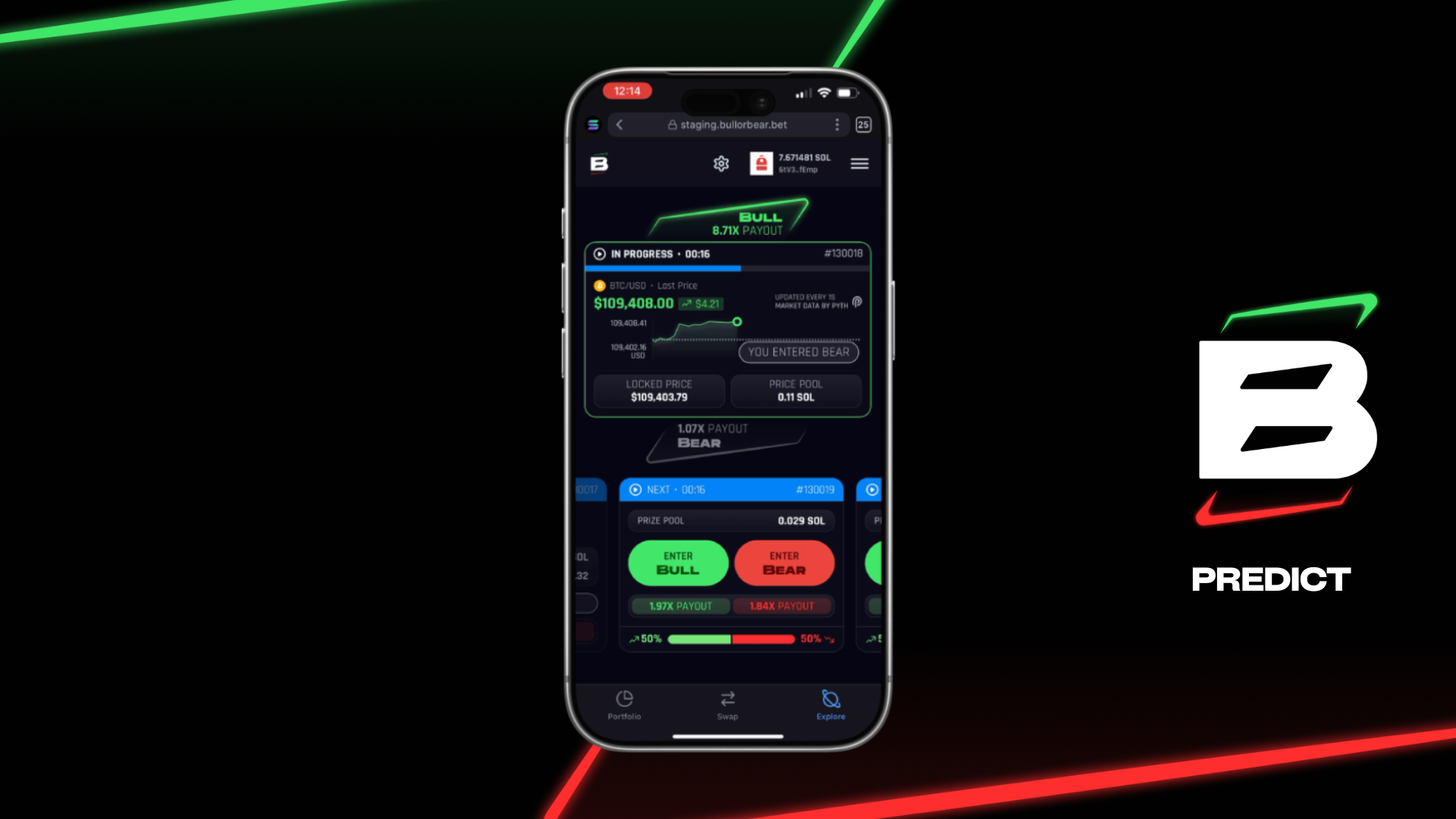 Bull or Bear  - Screenshot 2 showing product features and functionality