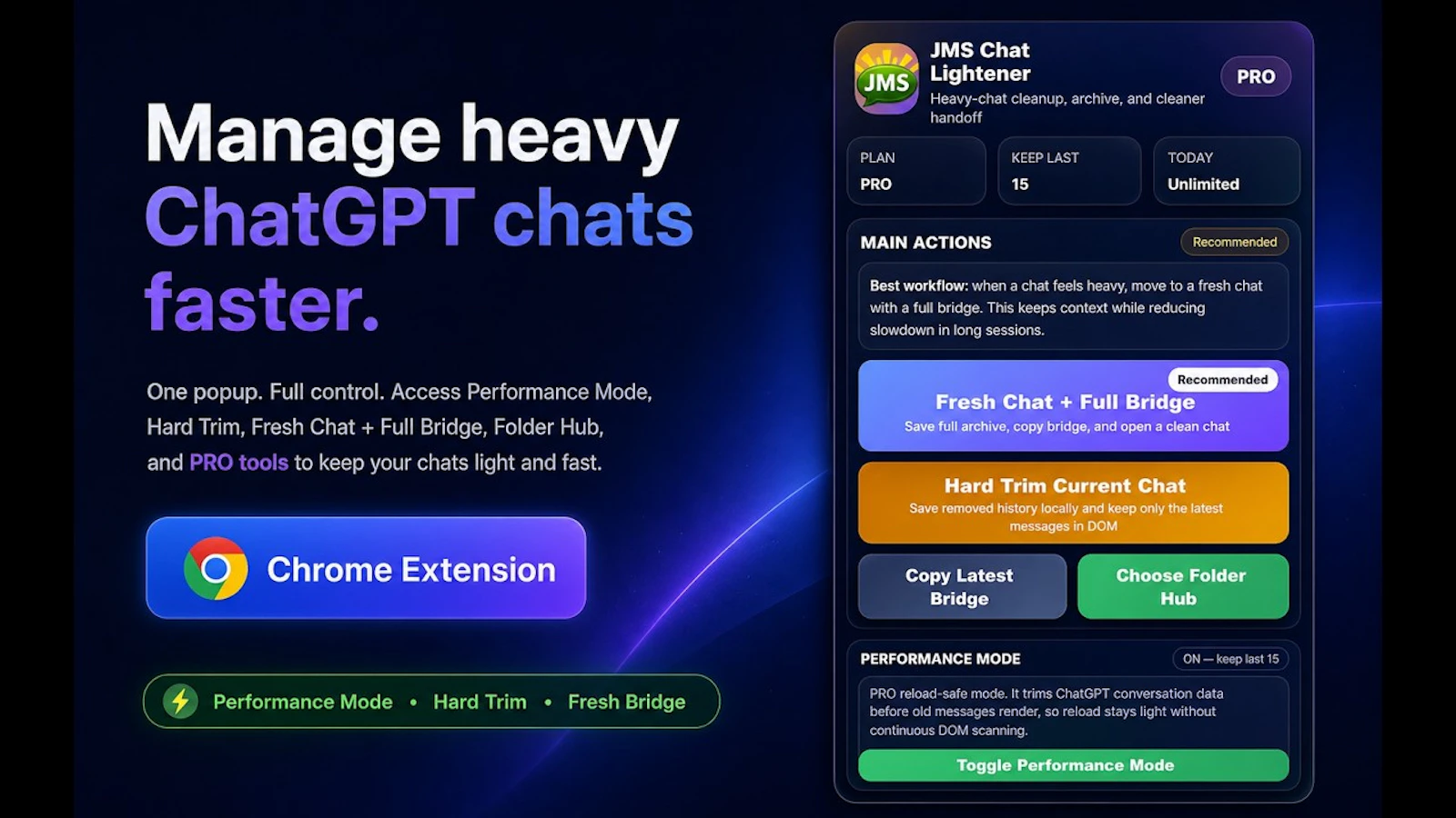 JMS Chat Lightener screenshot 1 (video preview)