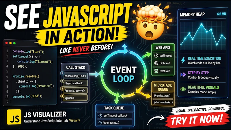 JS Visualizer screenshot 1 (video preview)