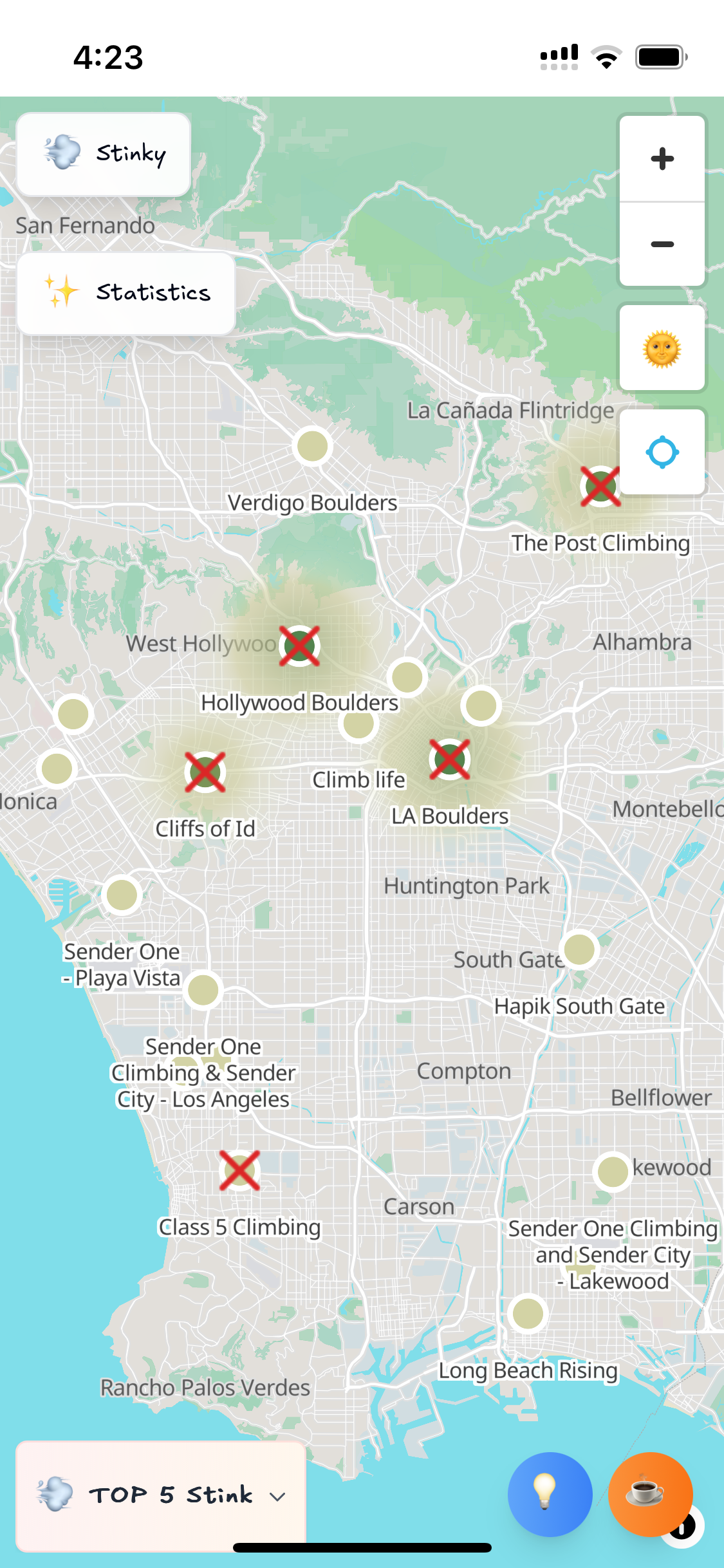 Your Shoe Smells-Map for stinky gyms gallery image