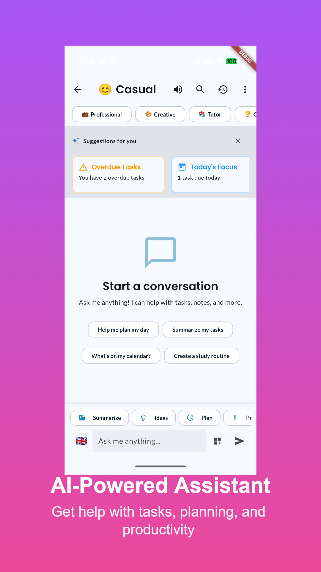 BrainStorm AI - Screenshot 2 showing product features and functionality