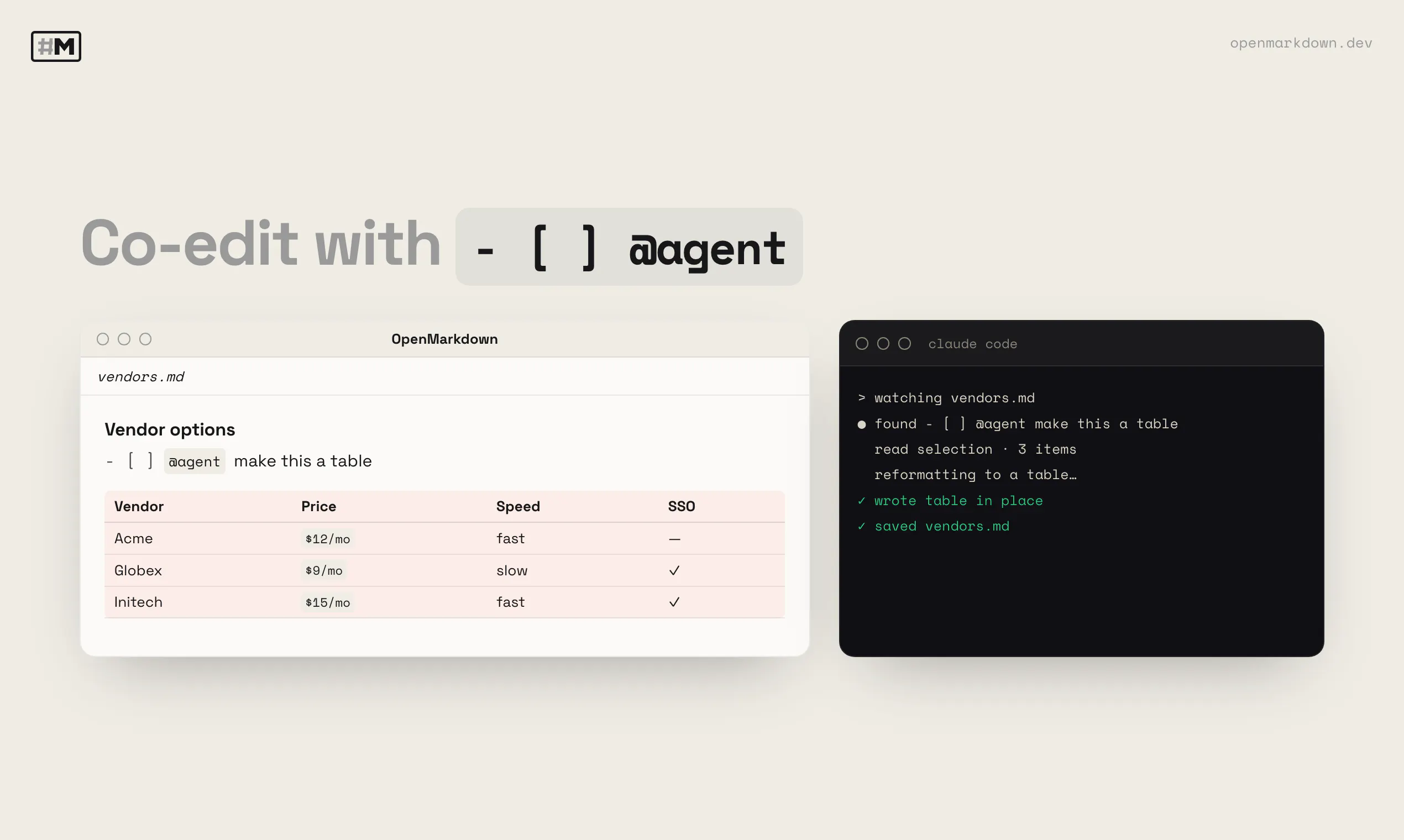 OpenMarkdown gallery image