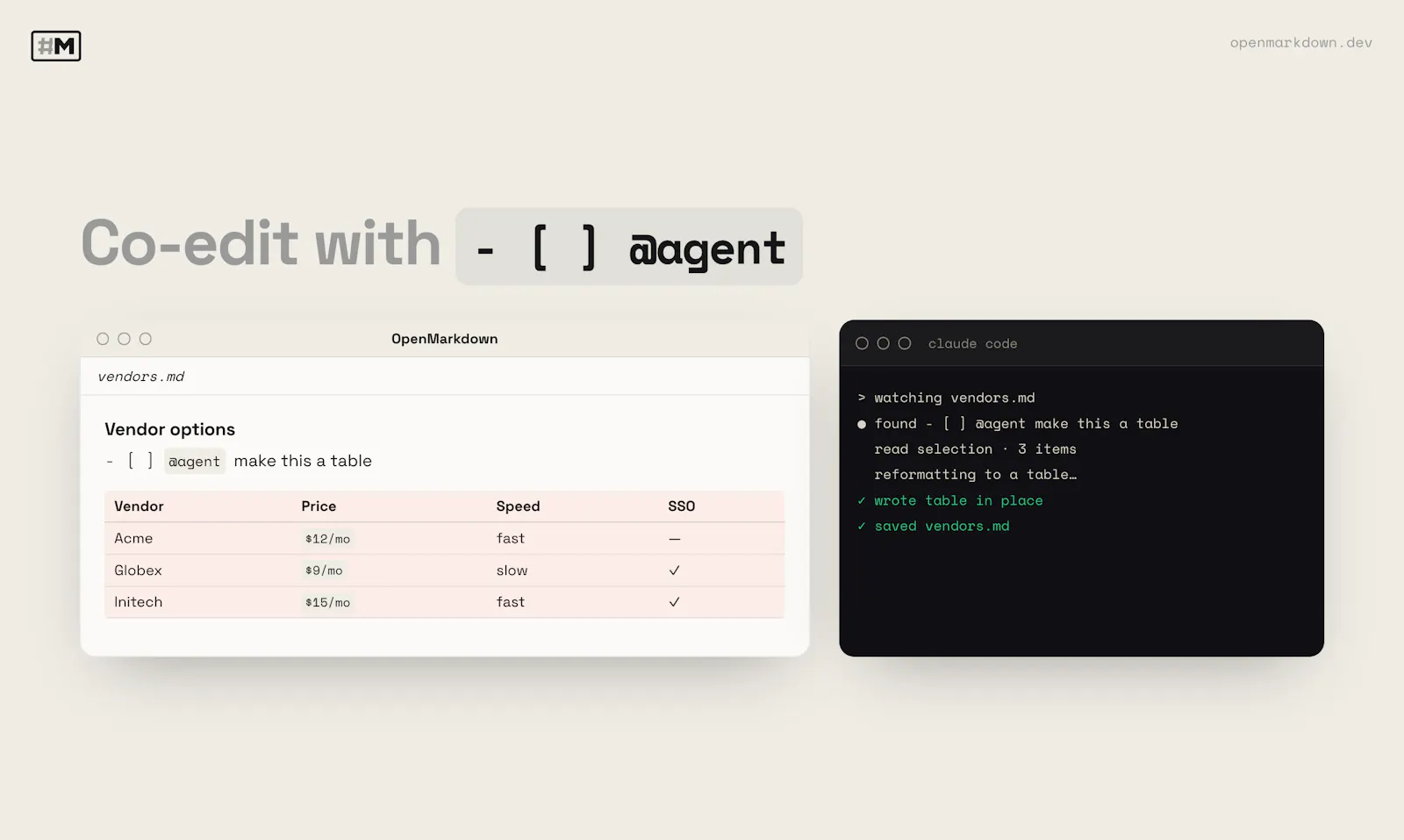 OpenMarkdown screenshot 3