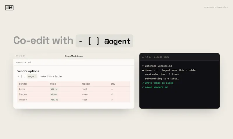 OpenMarkdown screenshot 3