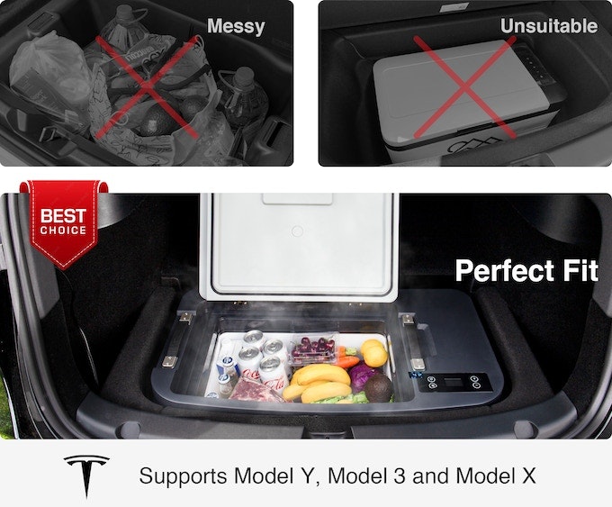 Acopower Tesfridge - Первая в мире портативная морозила для подторжки Tesla медиа 3