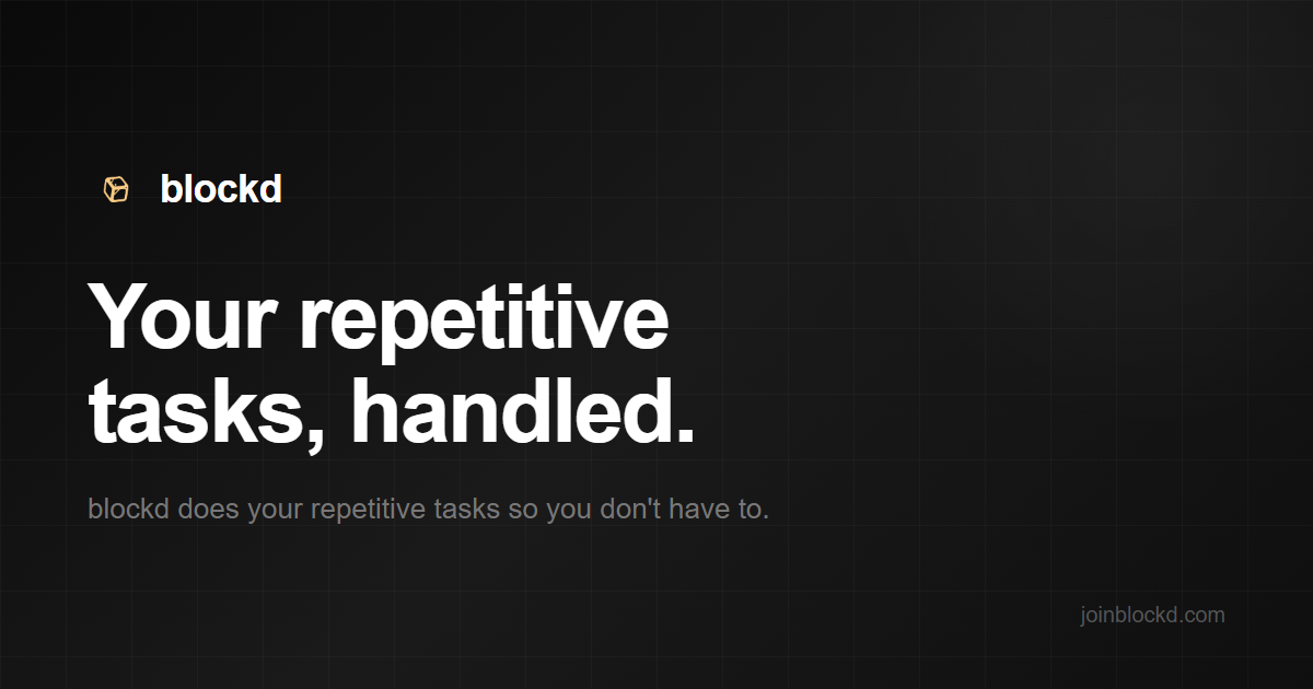 blockd gallery image